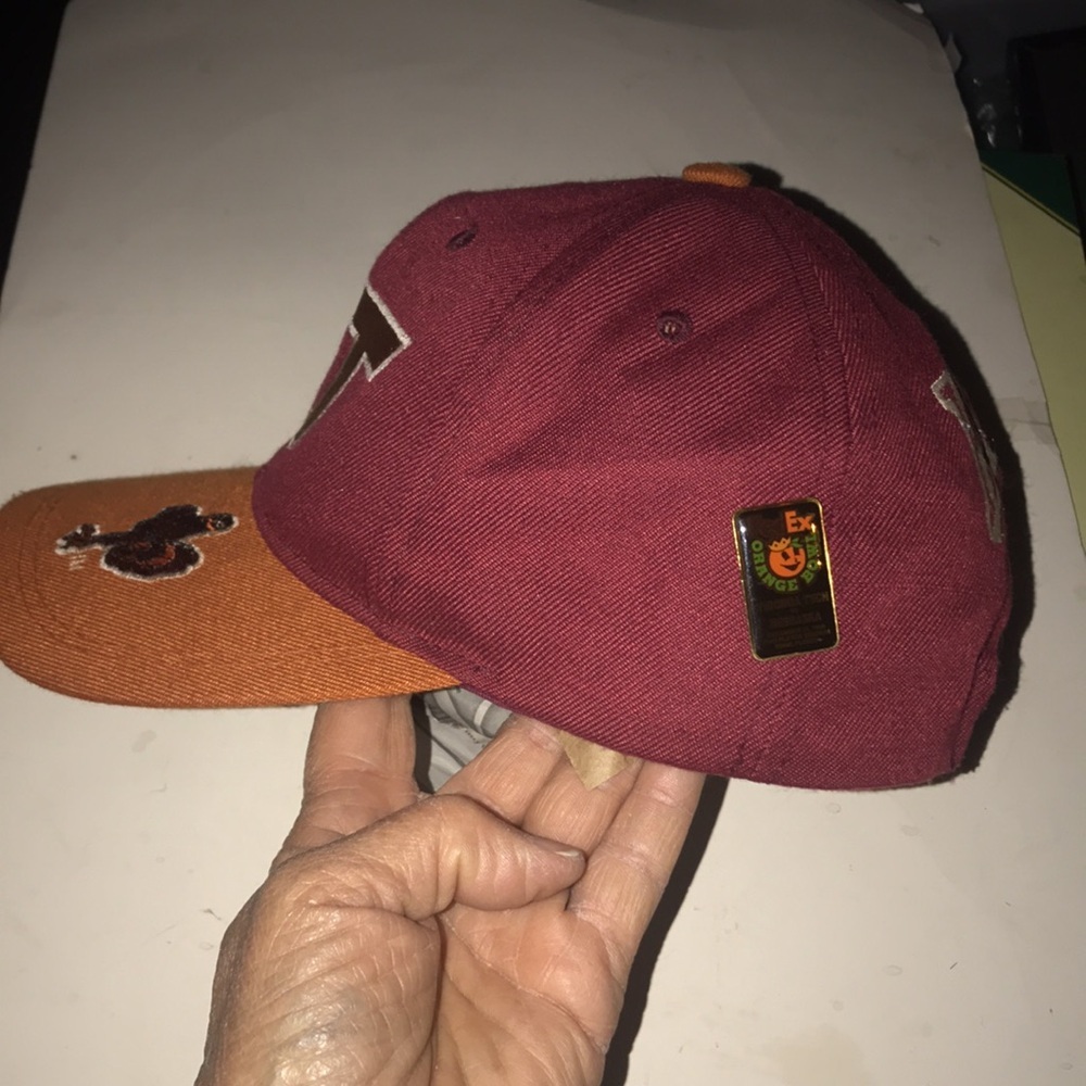 Virginia Tech Two-Tone Adjustable Cap - Picture 6 of 10